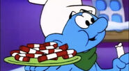 Smurfberry Candy Cane