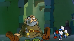 Mr. Poppery and The Smurfs