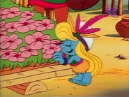 "Oh what a smurfy looking flowers!"