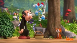 Just today, the Smurfs are served into your basket