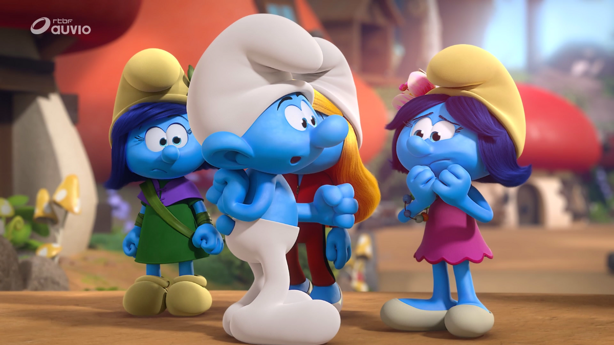 Lol Smurf and Smurf (2009) - Smurfs, The - LastDodo