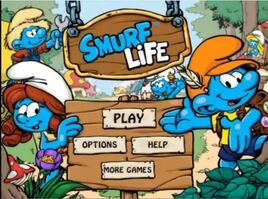 Smurf Life Menu Screen