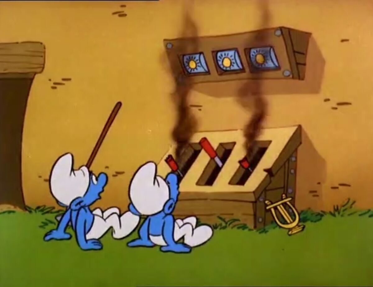 Smurf Comic Books The Weather Smurfing Machine The Smurfic Games