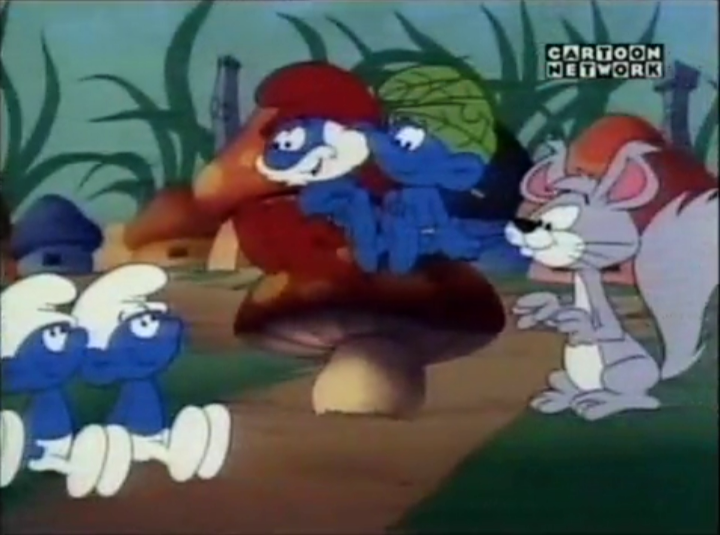 Smurfs - Swappz - Papa Smurf 2013 #100095 – Bird n' Squirrel