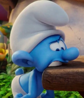 Table Eating Smurf