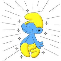 Gold Suit Smurf