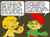 There is a way for the Smurfs to return home.