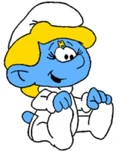 Baby Miracle Smurfette