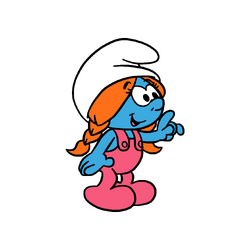 Smurf with red hair cheap