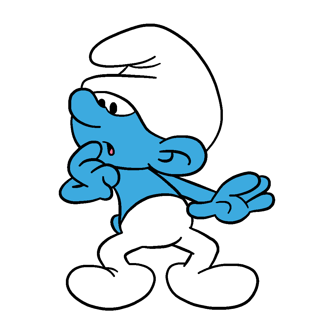 Clumsy Smurf The Smurfs Two Sides Smurfs Fanon Wiki Fandom 8868