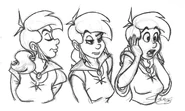 Falla Expressions 1.jpg (529 KB) Going from right to left, these are some practice sketches for three emotions: Shock, Bemusement, and Disregard. Drawn on Jan. 3rd, 2015.
