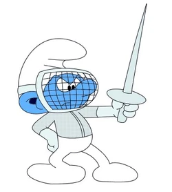 Fencer Smurf