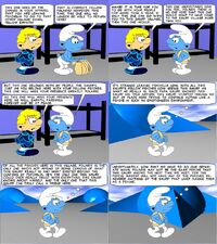 Empath: The Luckiest Smurf - Papa Smurf & Mama Smurfette / Recap - TV Tropes