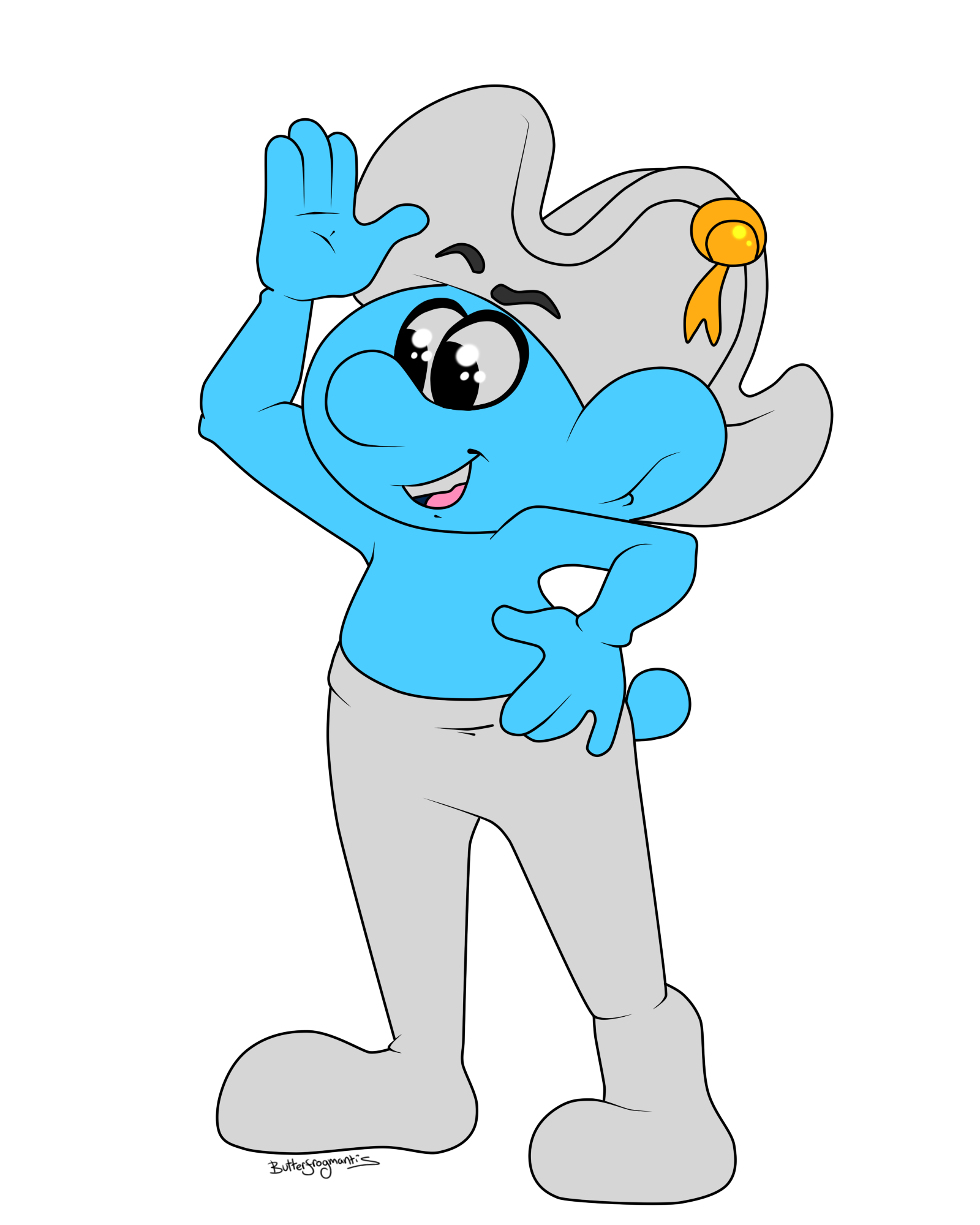 Smurf (language), Smurfs Fanon Wiki