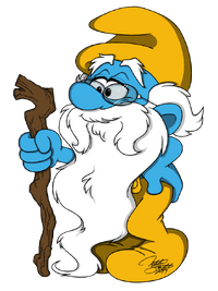 LD Grandpa Smurf Profile 1