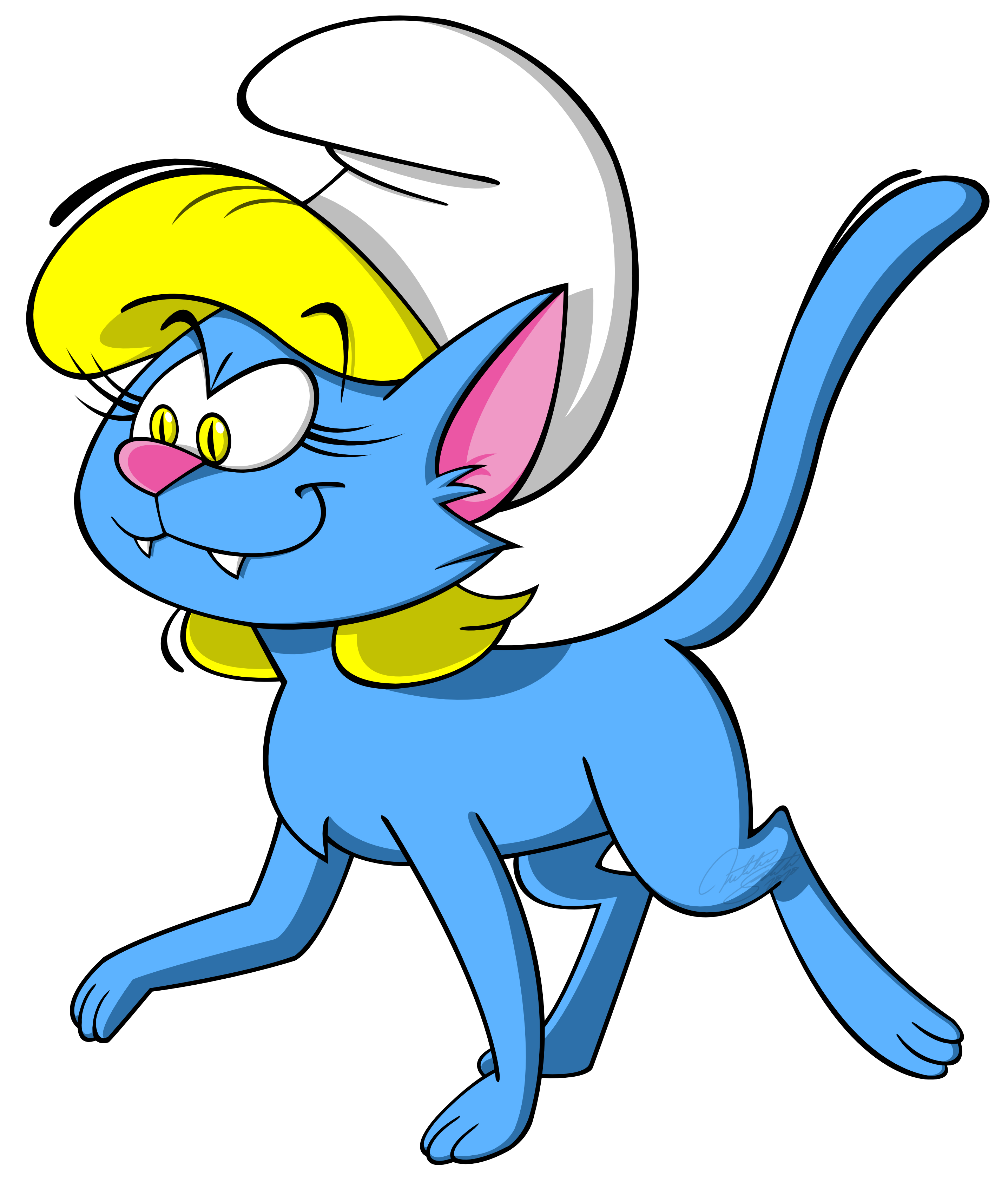 Smurf cat as faith characters : r/FaithTheUnholyTrinity