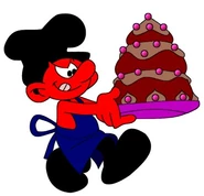 Mirror Universe Greedy with devil's food cake