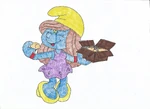 Wonder eating chocolate