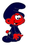 Mirror Universe Baby Smurf
