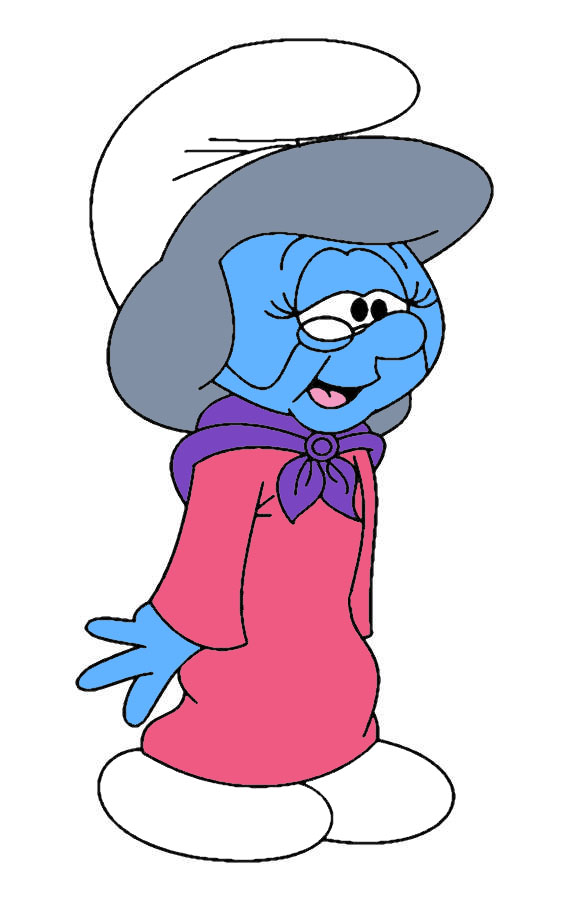 Nanny Smurf (Hero Stories) .