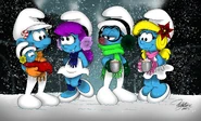 Holiday Smurfiness 2015.jpg (1.36 MB) One of many smurfy moments in Crestfallen Christmas. Colored between Dec. 3rd, 2014 - Jan. 15th, 2015.