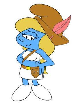 Jungle Smurfette (Empath stories)  Smurfette, Smurfs, Female cartoon  characters