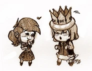 Aww, it doesn't quite fit yet. XD Drawn Nov. 15th, 2011.