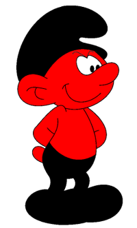 Mirror Universe Smurf