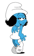 Original Smurfette Profile - Smurfs.jpg (146 KB) The original "Un-Smurfette" picture, drawn on March 6th, 2013.