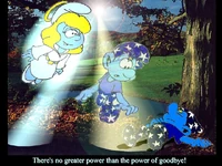 Empath is made to believe he has died.