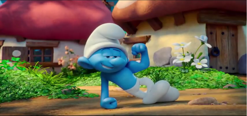 Smurf House - This thing is hidden somewhere in the boxes of toys