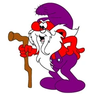 Mirror Universe Grandpa Smurf