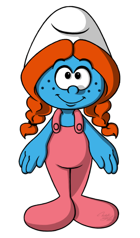 Jungle Smurfette (Empath stories)  Smurfette, Smurfs, Female cartoon  characters