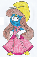 This was a cute idea that came to me in a dream. Wonder as Princess Peach. (by A Heroic Smurf. Original work by Numbuh 404 is here)