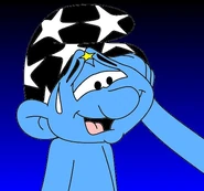 Empath's initial reaction to being touched under his hat