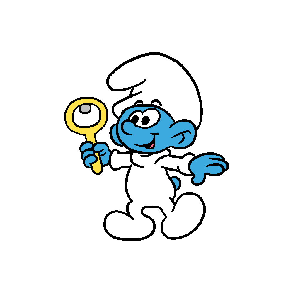 Baby smurf discount