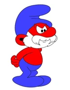 Mirror Universe Papa Smurf