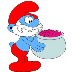 Pot Of Smurfberries