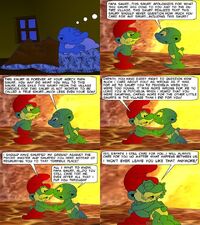 Empath: The Luckiest Smurf - Smurfed Behind: Smurfing In Heaven / Recap - TV Tropes