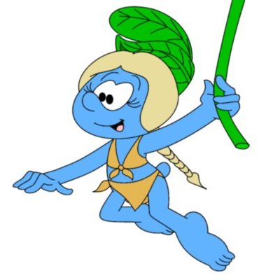 Jungle Smurfette (Empath stories)  Smurfette, Smurfs, Female cartoon  characters