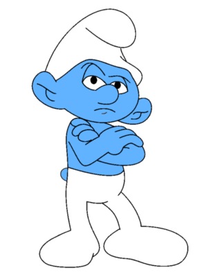 grouchy smurf