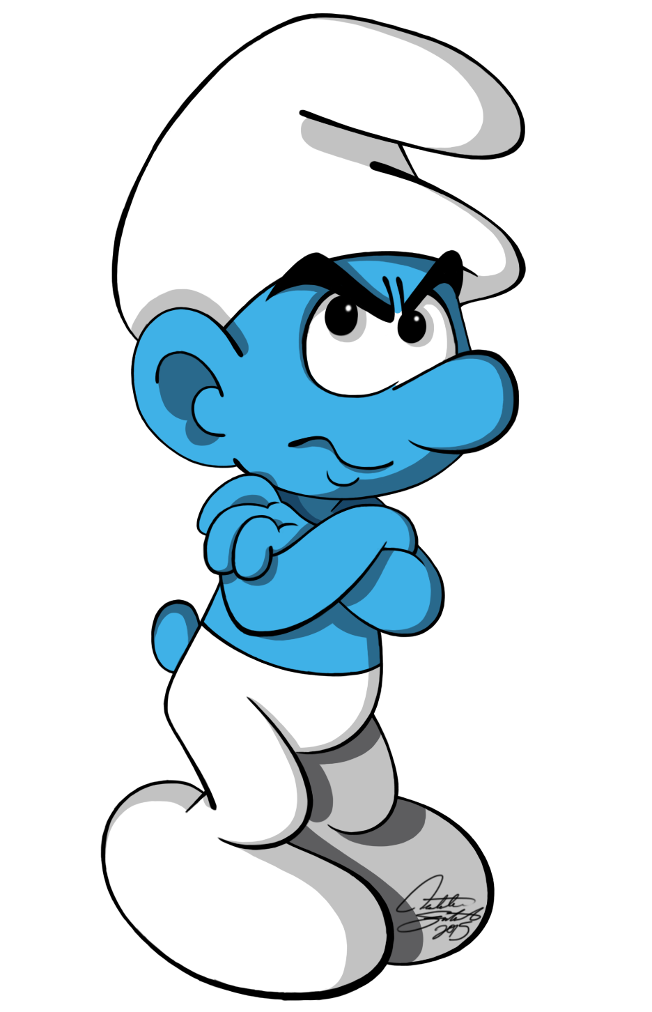 grouchy smurf