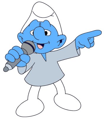 Empath singing the Smurf song