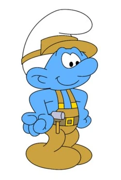 Carpenter Smurf Vic George