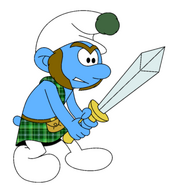 Improved version of promotional image for Smurfs Warriors.
