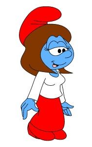 Jungle Smurfette (Empath stories)  Smurfette, Smurfs, Female cartoon  characters