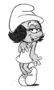 Original Smurfette Profile Sketch -Smurfs.jpg (161 KB) Her hair is insane to draw properly, but I had fun trying to base her pose off of one of Smurfette's famous "vanity moments". Drawn on March 6th, 2013.