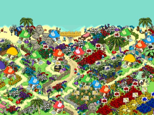 Smurf Village: playing smurf island games 