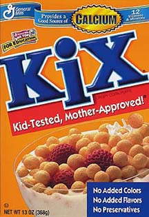 Kix, Snack Food Wiki