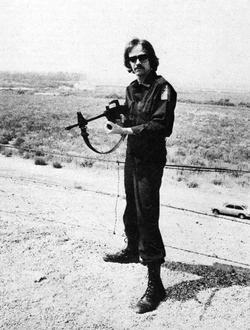John Carpenter in  uniform.